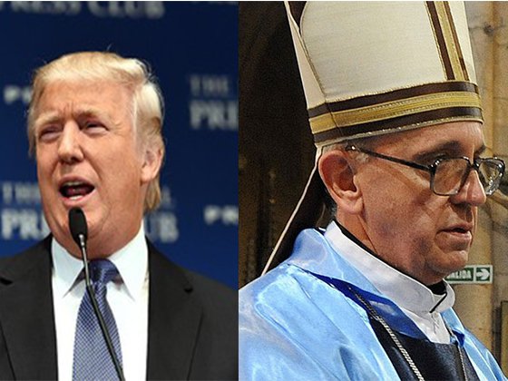 Donald Trump, Pope Francis