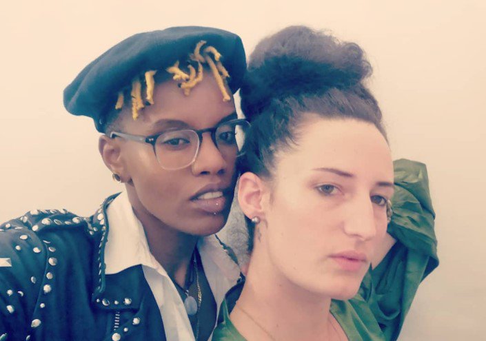 Toya Delazy and Alisson Chaig