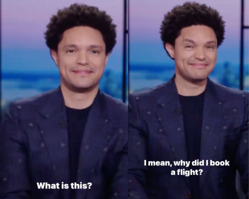 Trevor Noah roasts Texas governor South Africans crossing borders