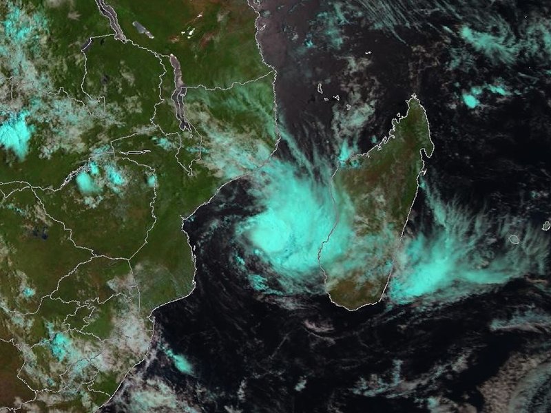 Tropical storm Mozambique