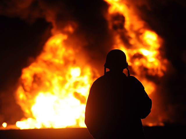 Pakistan truck fire
