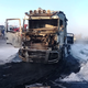 Trucks torched on the N3