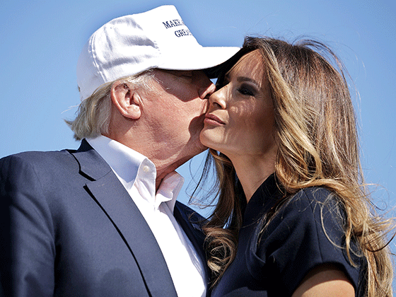 Melania Trump, Donald Trump