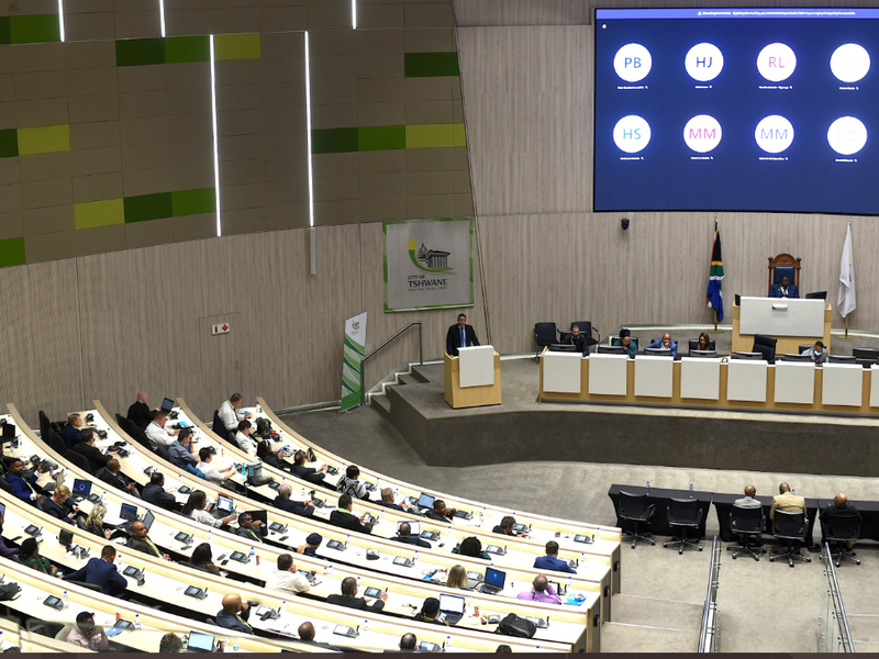 City of Tshwane Council chambers