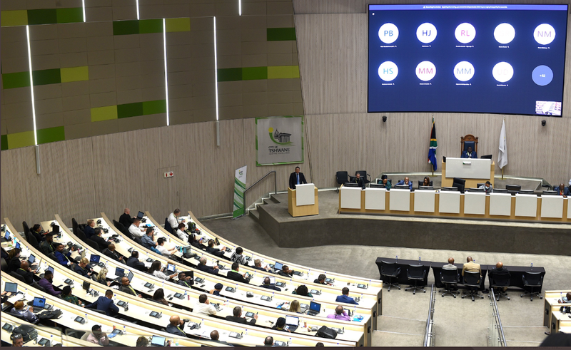 City of Tshwane Council chambers