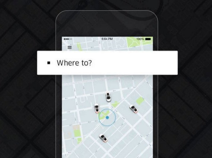 Uber App screenshot