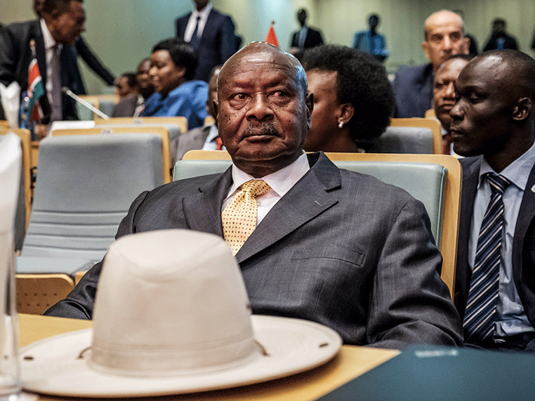 Ugandan president, Yoweri Museveni