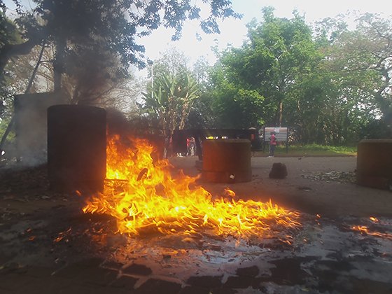 Violence erupts at UKZN, lectures suspended