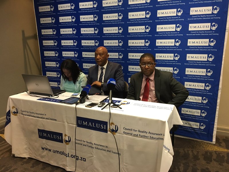 Umalusi press briefing