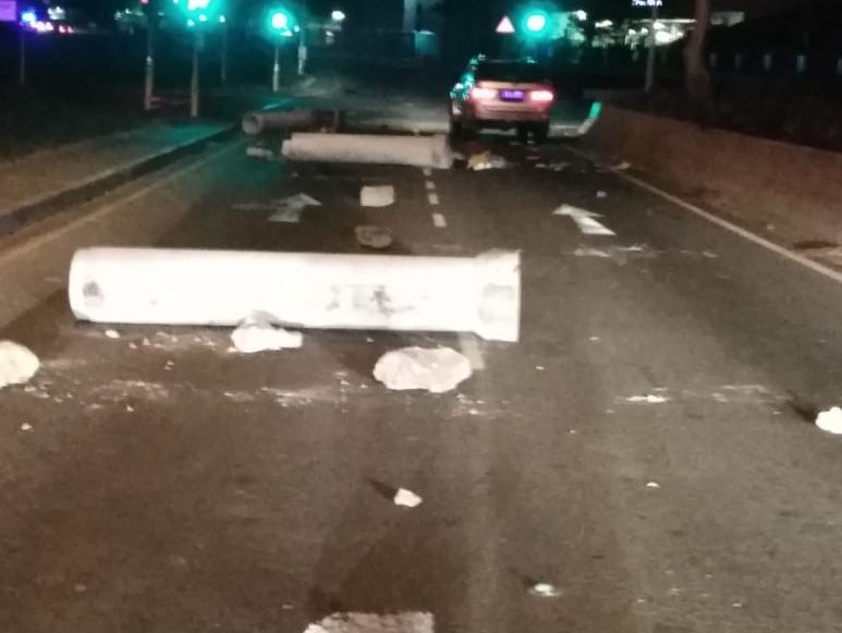 Umlazi protest, near KwaMnyandu