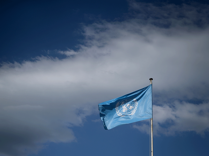 United Nations flag