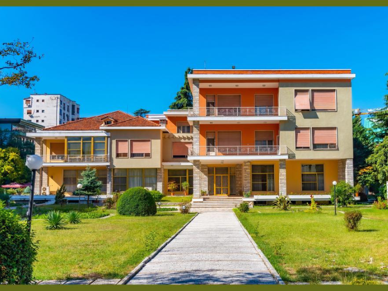 In Albania, a dictator's home provides inspiration for arts