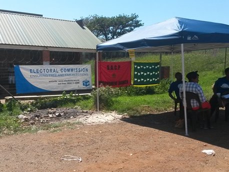 voter registration in Mphophomeni, Howick
