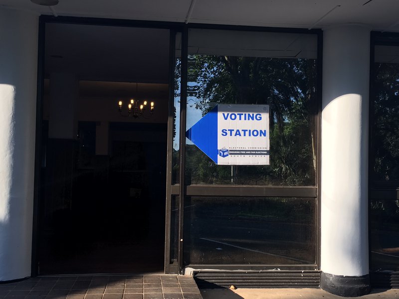 Voting station