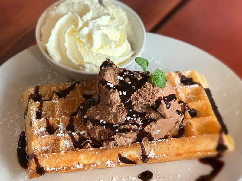 The Waffle House chocolate