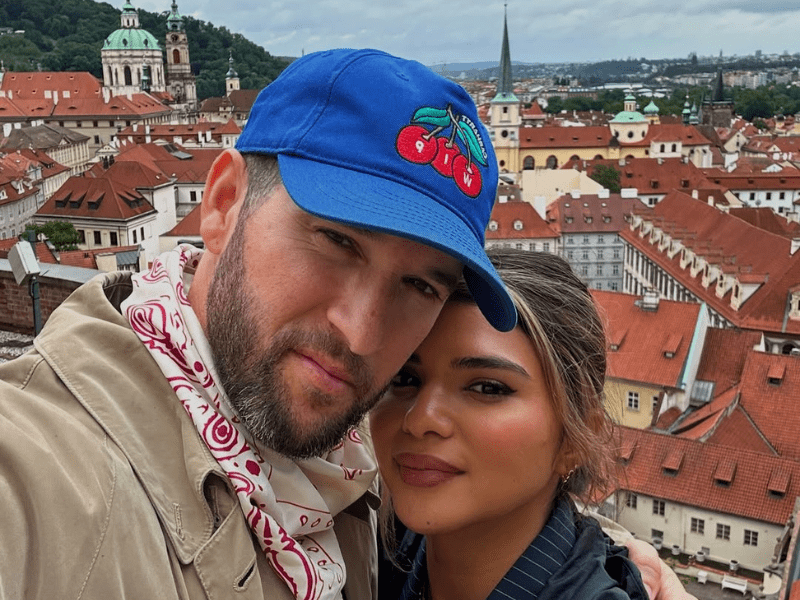 Wayne Parnell and Aisha Baker