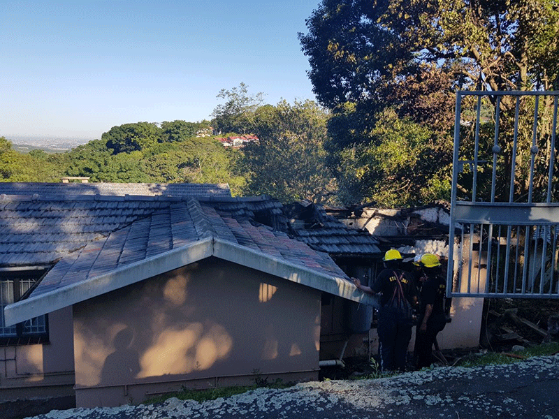 Westville house fire