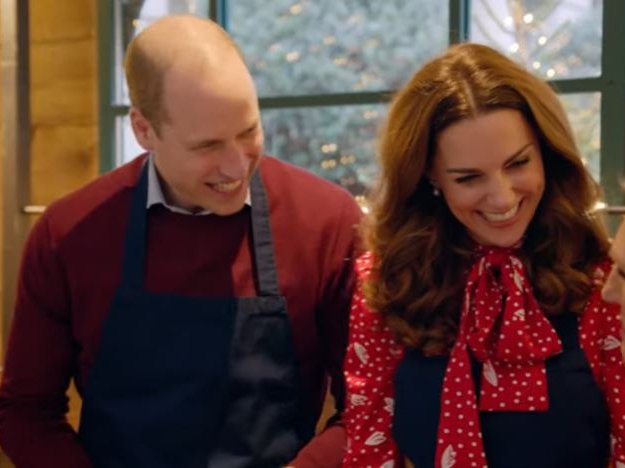 Prince William and Kate on BBC's 'A Berry Royal Christmas'