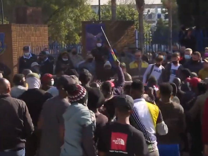 Witbank Technical School parents fight