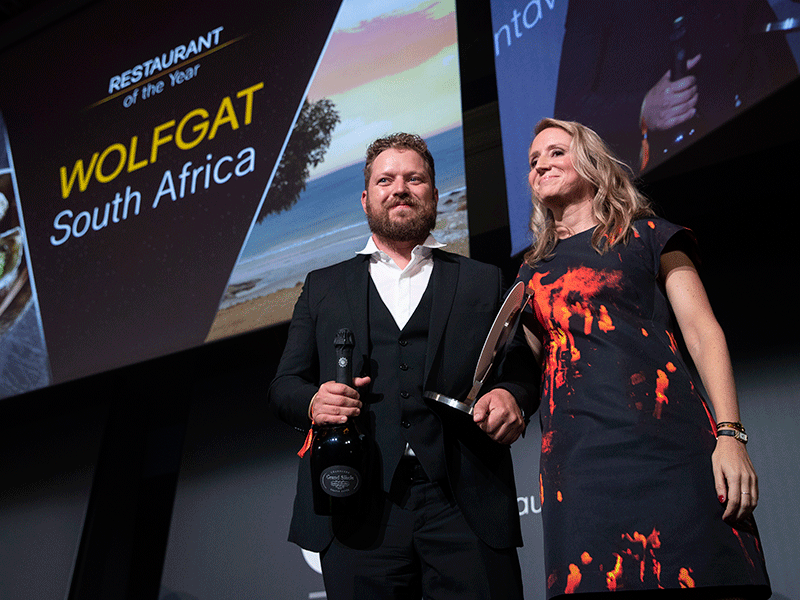 Chef Kobus van der Merwe's Wolfgat restaurant wins best in world