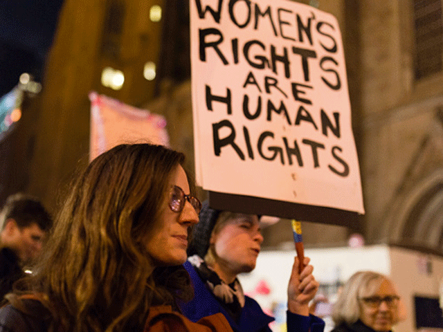 Women's rights march
