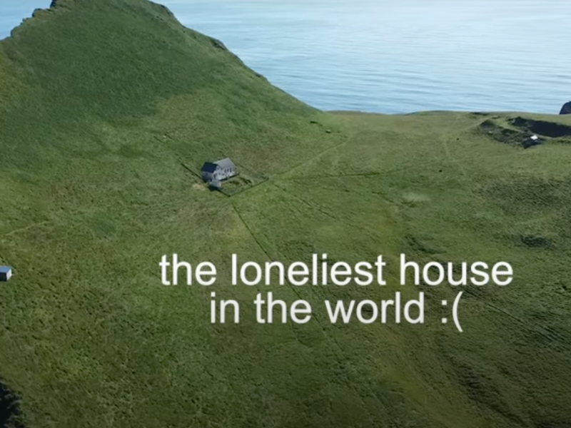 YouTuber shares inside look of world's loneliest house