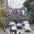 Protesters march against undocumented migrants in Yeoville