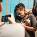 young boy being bullied at school