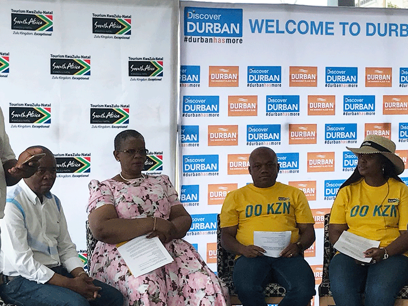 Zandile Gumede launches festive season programme