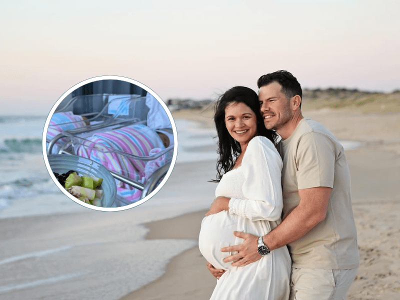Zoe Brown and her husband Robbie Anderson