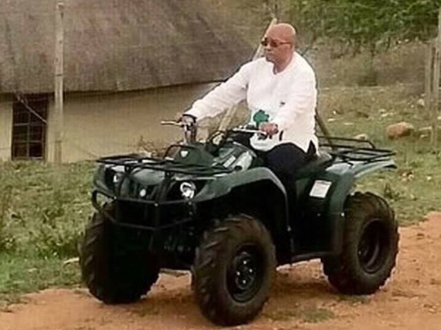President Jacob Zuma's quad bike-Facebook