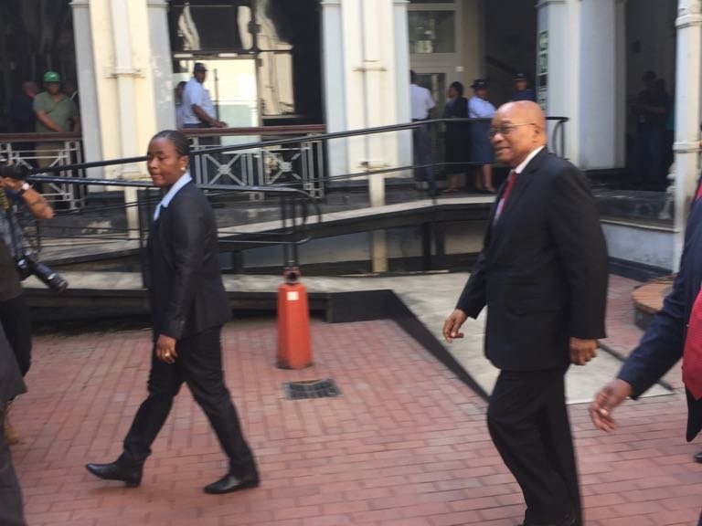 Jacob Zuma appears before Durban High Court