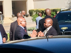 President Zuma and Minister Des van Rooyen