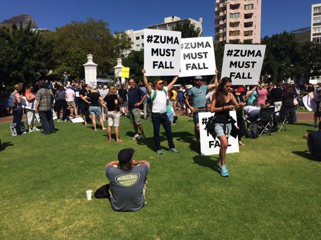 Zuma Must Fall march - Twitter